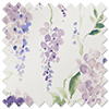 Wisteria Silk, Violet - Motorised Roman Blind